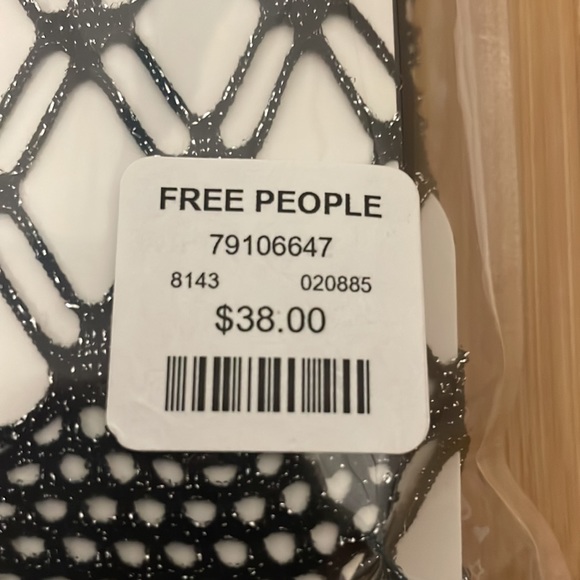 Free People Chainmail Shimmer Tights - Picture 5 of 6